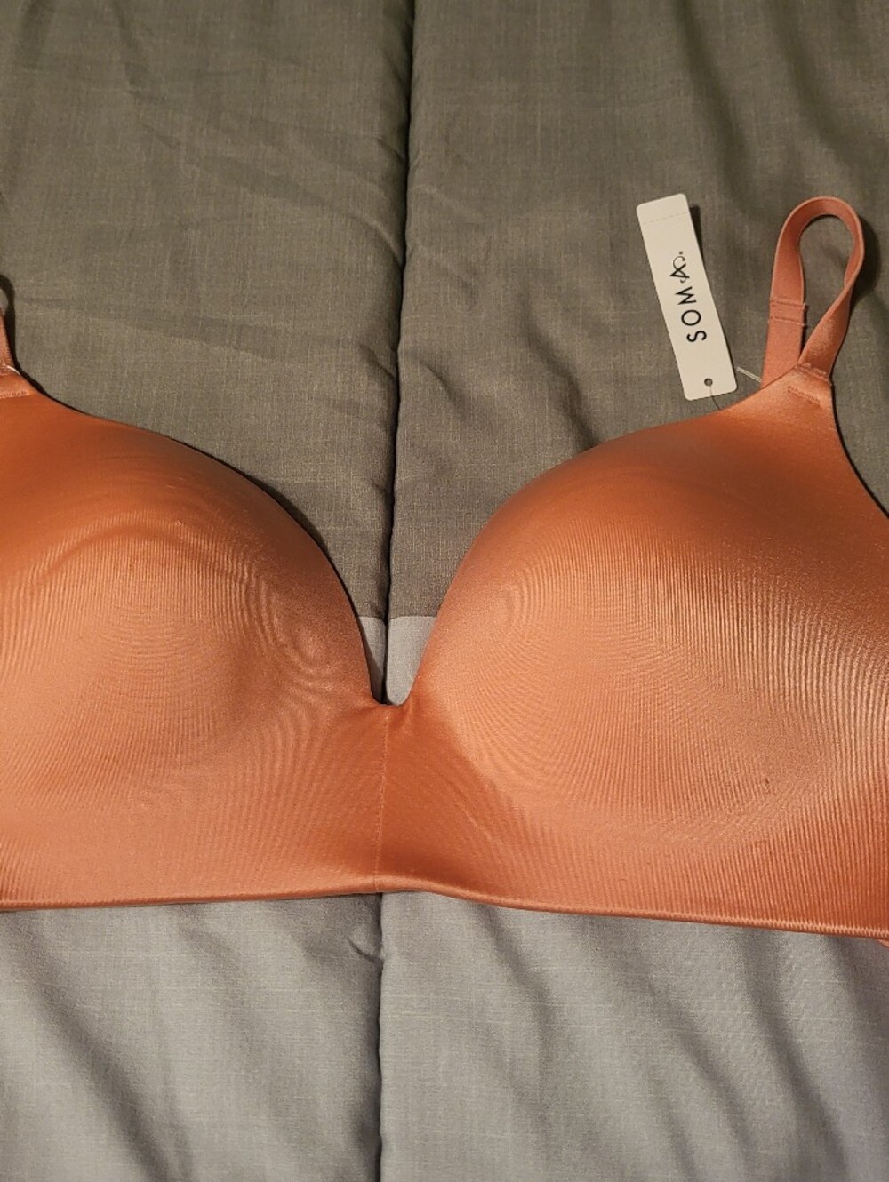 NWT 36D Soma Copper-Tone Smooth T-Shirt Bra